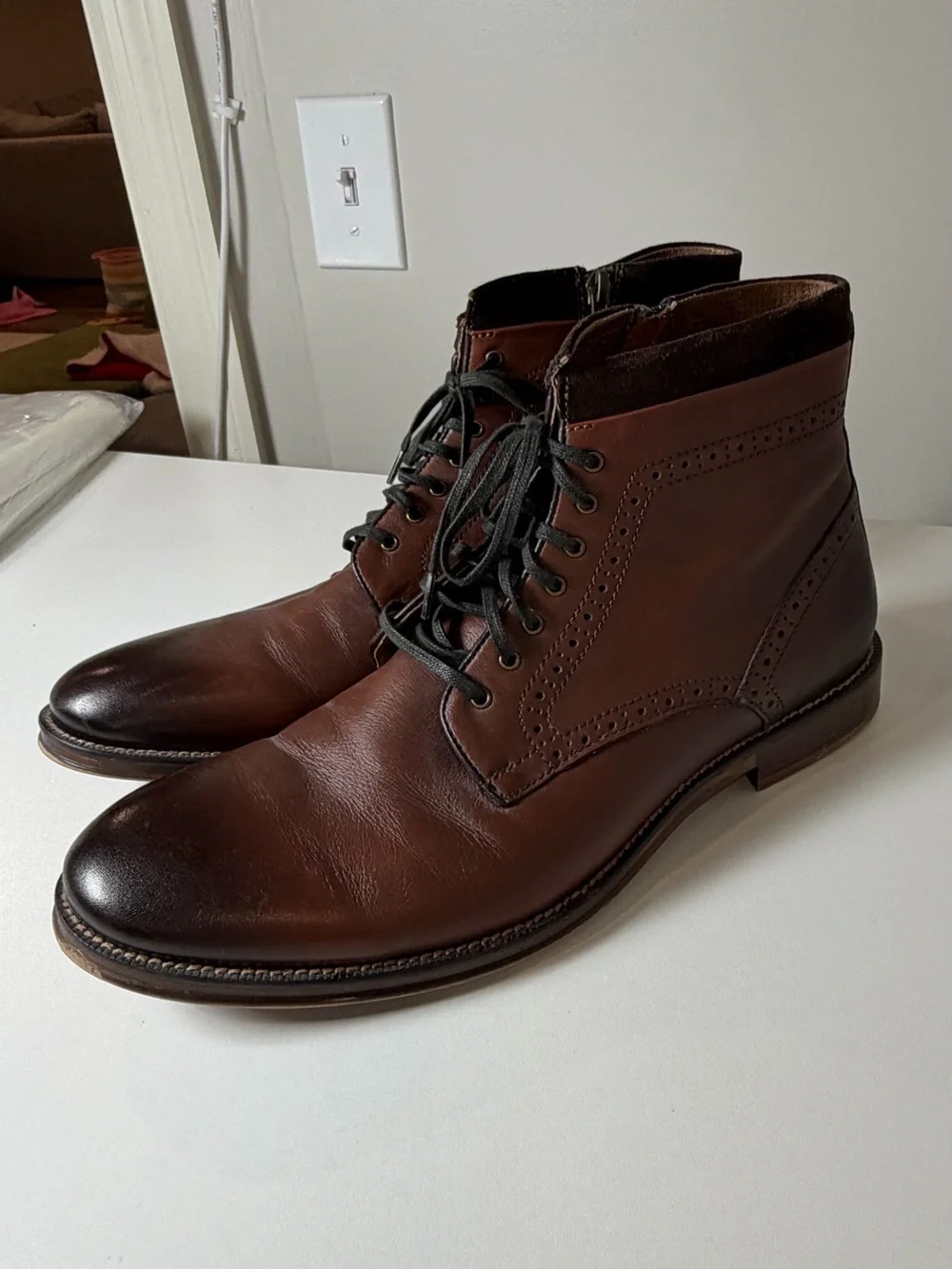 Johnston & Murphy elegant dark